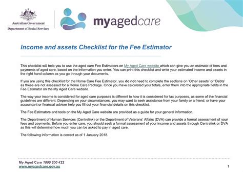 income test for home care package|home care fee estimator calculator.